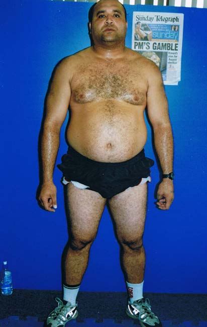 Beginners Weight Lifting Program - Before Photos